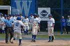 Baseball vs Babson  Wheaton College Baseball vs Babson during Championship game of the NEWMAC Championship hosted by Wheaton. - (Photo by Keith Nordstrom) : Wheaton, baseball, NEWMAC